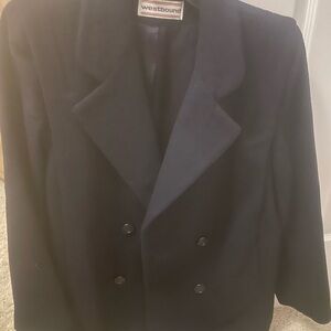 Women’s Navy Blazer Westbound size 12. Barley worn